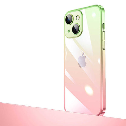 Apple iPhone 14 Plus Kılıf Parlak Renk Geçişli Kamera Korumalı Zore Senkron Kapak