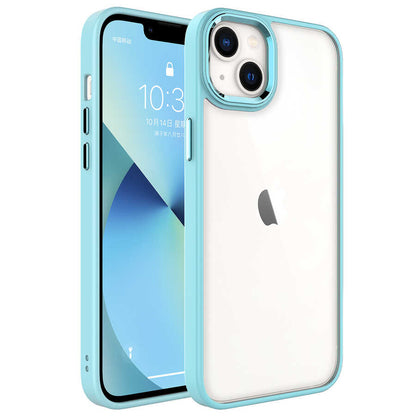 Apple iPhone 14 Plus Kılıf Zore Krom Kapak