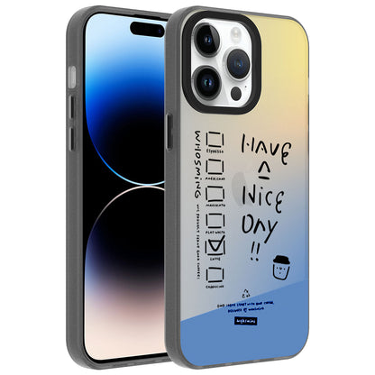 Apple iPhone 14 Pro Kılıf Desenli Zore Dragon Sert Kapak Have