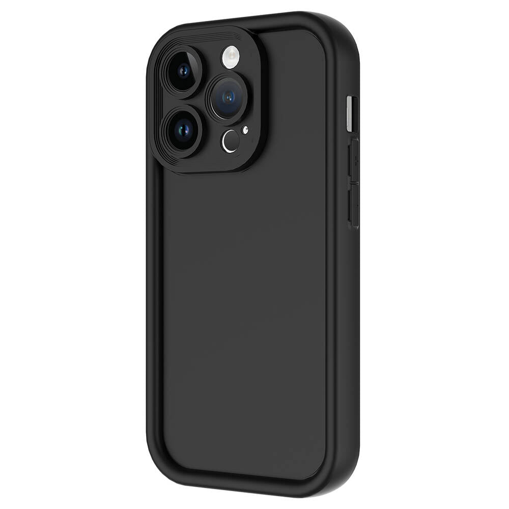 Apple iPhone 14 Pro Kılıf Kamera Korumalı Zore Ananas Kapak Siyah