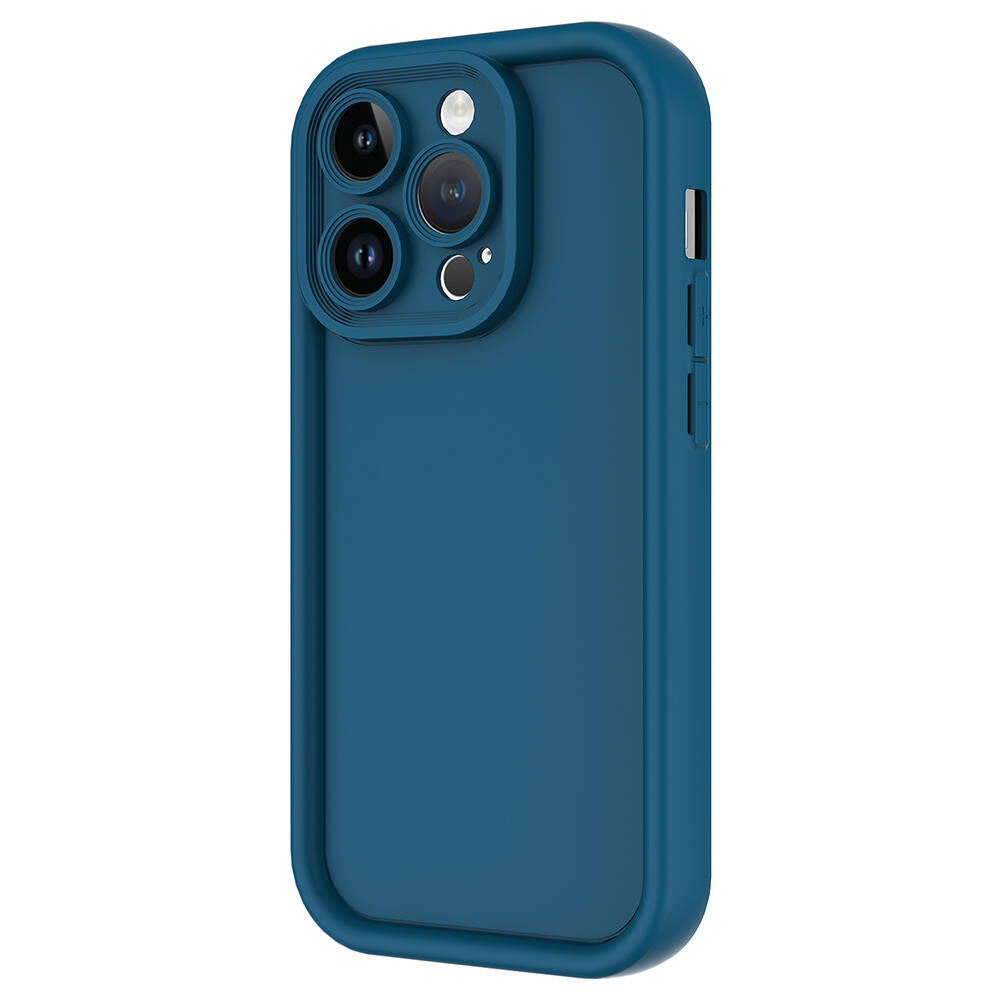 Apple iPhone 14 Pro Kılıf Kamera Korumalı Zore Ananas Kapak Kahverengi