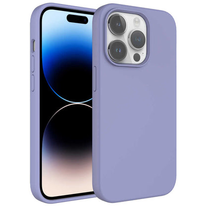 Apple iPhone 14 Pro Kılıf Sıvı Teknolojili Silinebilir Sert Zore Kivi Kapak