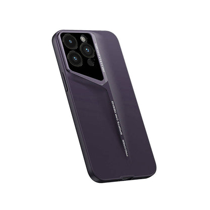 Apple iPhone 14 Pro Kılıf Ultra İnce Kamera Korumalı Sert Rubber Zore Procase Kapak Derin Mor