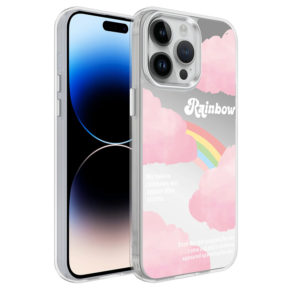 Apple iPhone 14 Pro Max Kılıf Airbagli Parlak Tasarımlı Zore Mimbo Kapak NO6