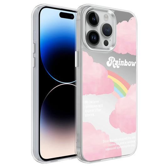 Apple iPhone 14 Pro Max Kılıf Airbagli Parlak Tasarımlı Zore Mimbo Kapak NO6