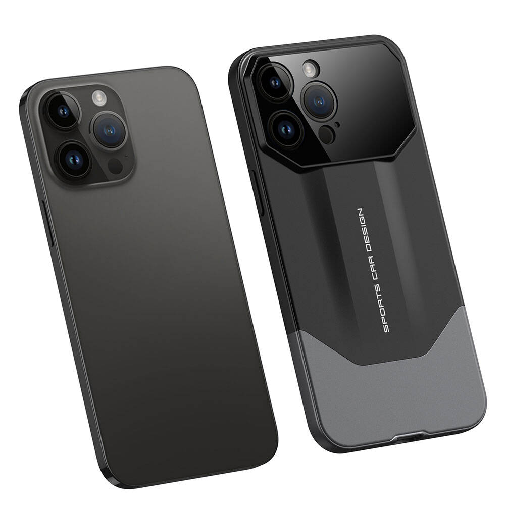 Apple iPhone 14 Pro Max Kılıf Çift Parçalı Zore Ays Pro İkili Kapak Kırmızı-Siyah