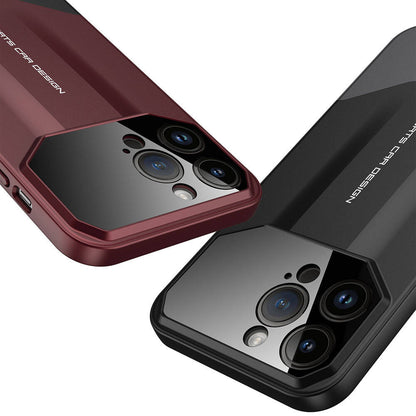 Apple iPhone 14 Pro Max Kılıf Çift Parçalı Zore Ays Pro İkili Kapak Kırmızı-Siyah