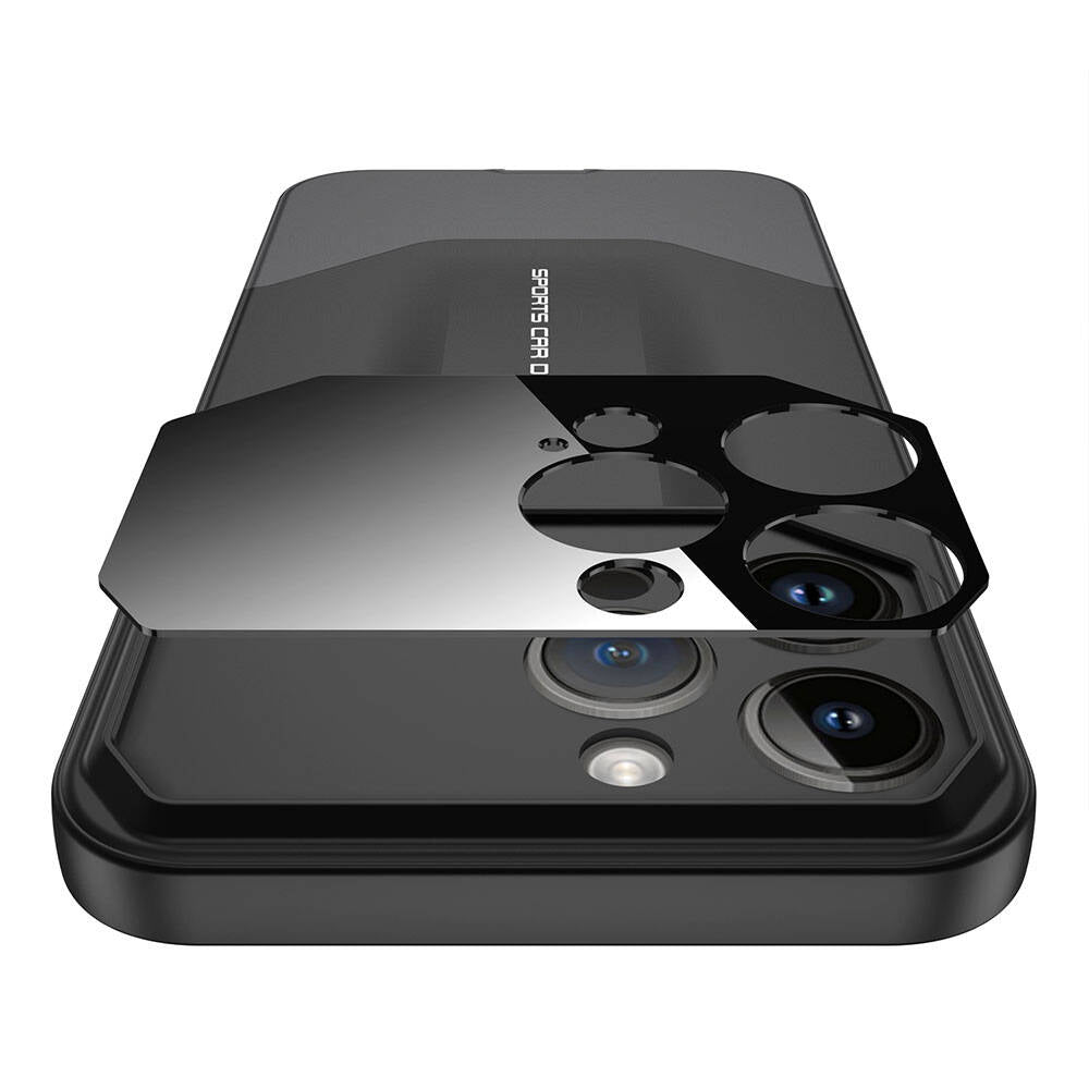 Apple iPhone 14 Pro Max Kılıf Çift Parçalı Zore Ays Pro İkili Kapak Siyah-Gri