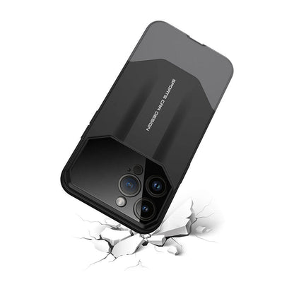 Apple iPhone 14 Pro Max Kılıf Çift Parçalı Zore Ays Pro İkili Kapak Siyah-Gri