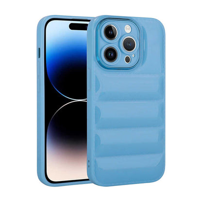 Apple iPhone 14 Pro Max Kılıf Kamera Korumalı Parlak Airbag'li Zore Galya Kapak