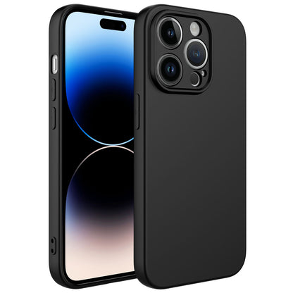 Apple iPhone 14 Pro Max Kılıf Zore Kamera Korumalı Mara Lansman Kapak Siyah