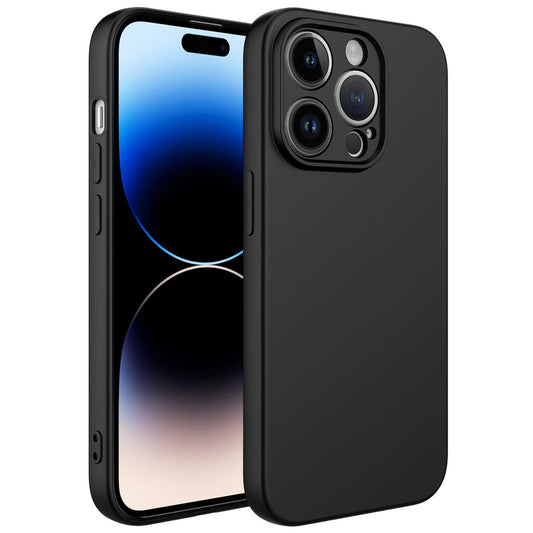 Apple iPhone 14 Pro Max Kılıf Zore Kamera Korumalı Mara Lansman Kapak Siyah