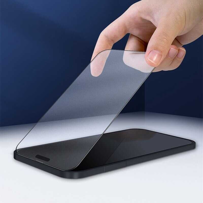 Apple iPhone 15 Davin Mat Seramik Ekran Koruyucu Siyah