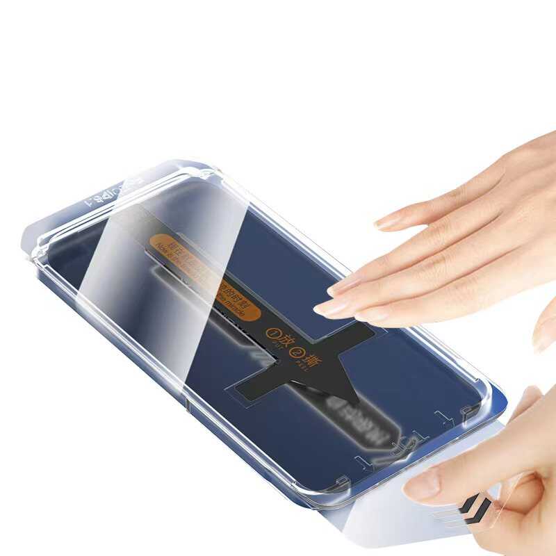 Apple iPhone 15 Hayalet Ekran Koruyucu Zore Süper Fast Privacy Film Siyah