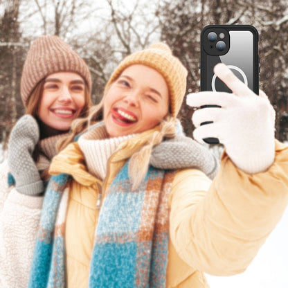 Apple iPhone 15 Kılıf 1-1 Su Geçirmez Kılıf Siyah