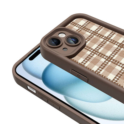 Apple iPhone 15 Kılıf Kamera Korumalı Baskılı Arka Yüzey Zore Klas Kapak Beyaz