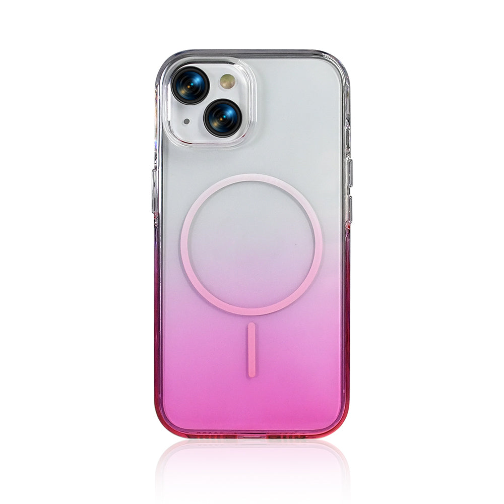 Apple iPhone 15 Kılıf M-Safe Şarj Özellikli Zore Septik Silikon Kapak Siyah