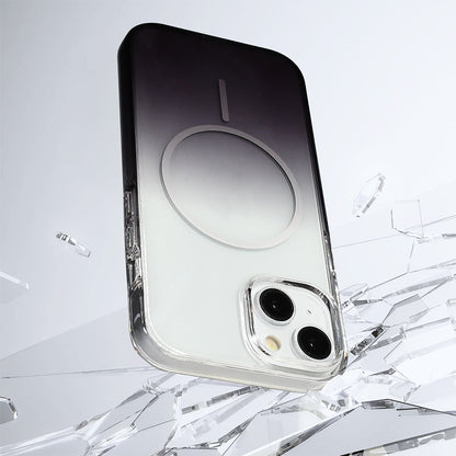 Apple iPhone 15 Kılıf M-Safe Şarj Özellikli Zore Septik Silikon Kapak Mor