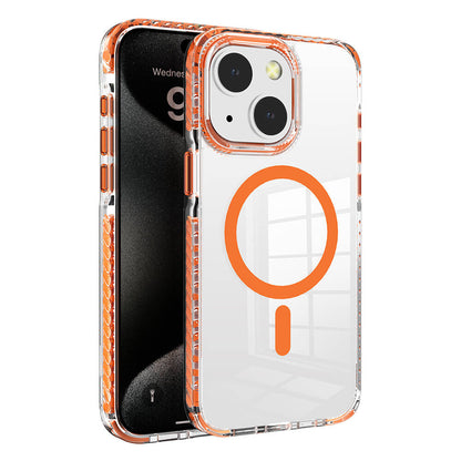 Apple iPhone 15 Kılıf M-safe Şarj Özellikli Airbagli Takılabilir Askı Aparatlı Zore Nana Kapak Pembe