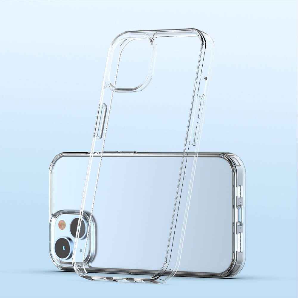 Apple iPhone 15 Kılıf Zore Coss Kapak Renksiz