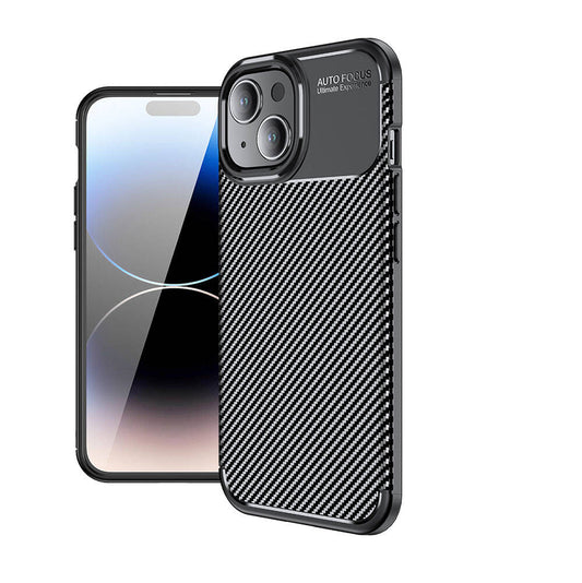 Apple iPhone 15 Kılıf Zore Negro Silikon Kapak Siyah