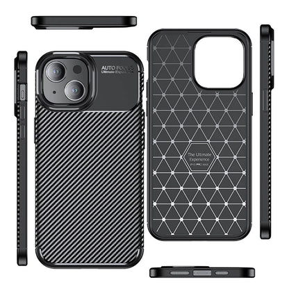 Apple iPhone 15 Kılıf Zore Negro Silikon Kapak Siyah