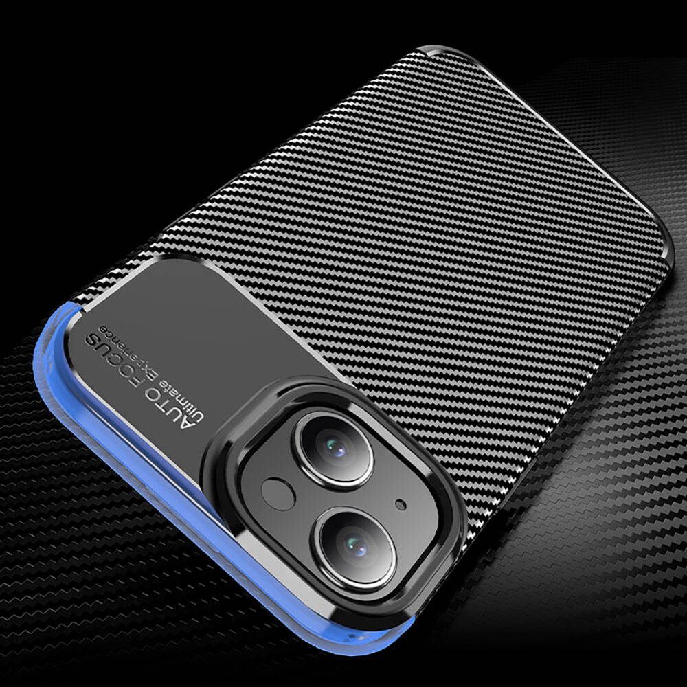 Apple iPhone 15 Kılıf Zore Negro Silikon Kapak Siyah