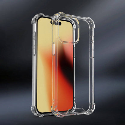 Apple iPhone 15 Kılıf Zore Nitro Anti Shock Silikon Renksiz