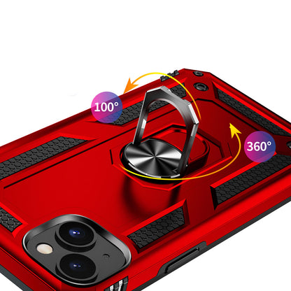 Apple iPhone 15 Kılıf Zore Vega Kapak Kırmızı