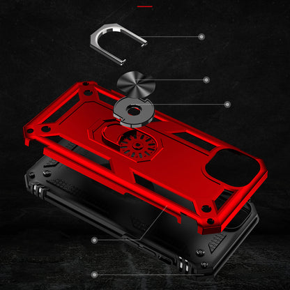 Apple iPhone 15 Kılıf Zore Vega Kapak Kırmızı