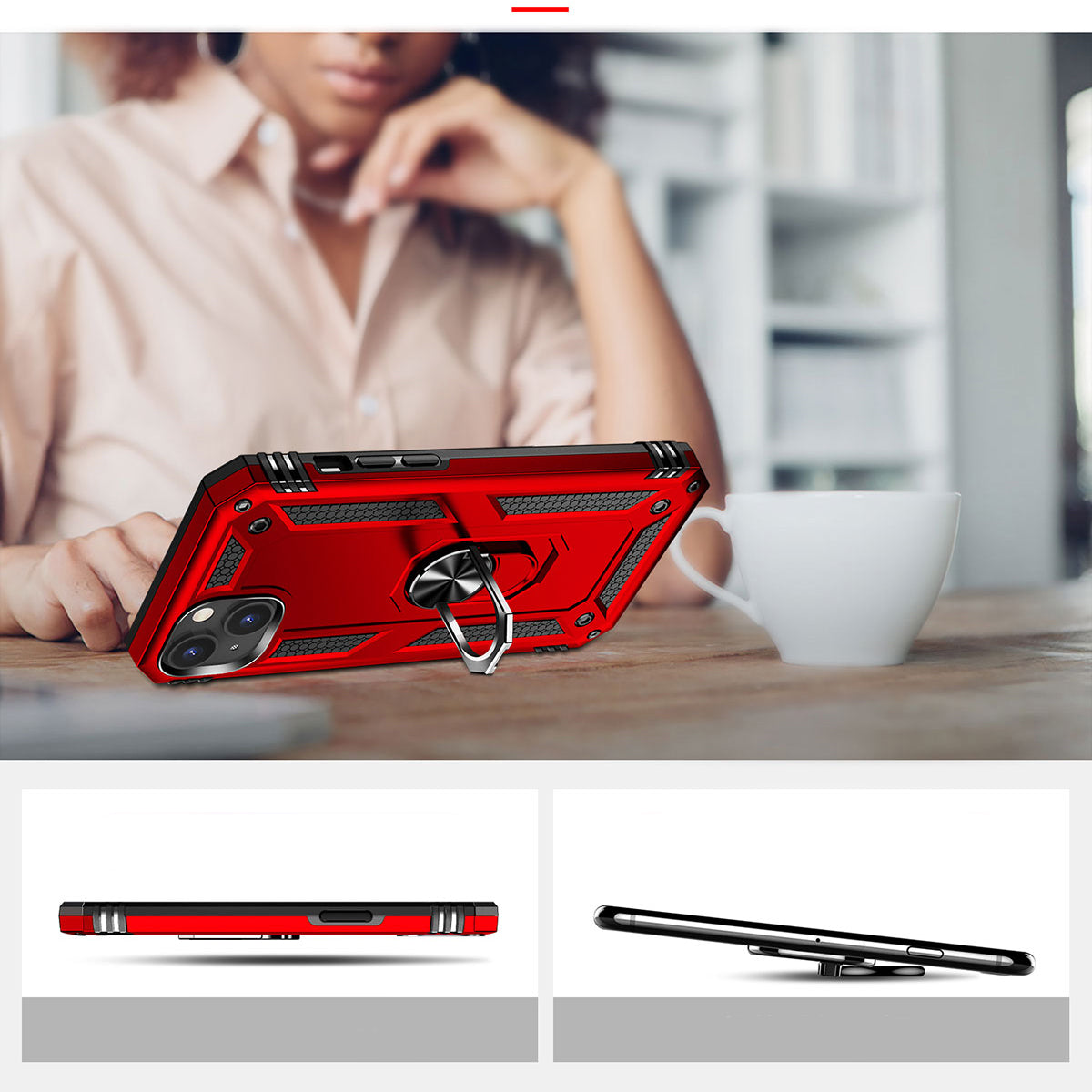 Apple iPhone 15 Kılıf Zore Vega Kapak Mavi