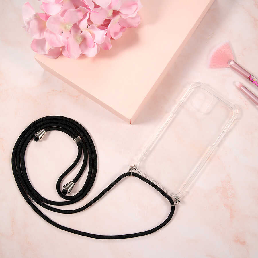 Apple iPhone 15 Kılıf Zore X-Rop Kapak Renksiz