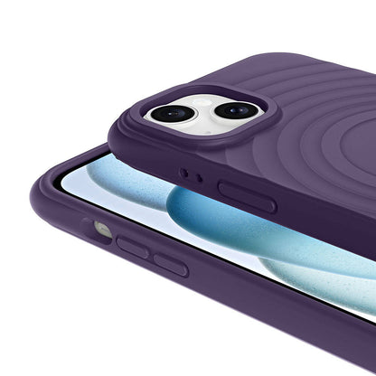 Apple iPhone 15 M-safe Şarj Özellikli Airbagli Mat Görünümlü Zore Hepi Kapak Siyah