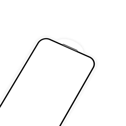 Apple iPhone 15 Plus Ahize Toz Önleyici Zore Anti-Dust Temperli Ekran Koruyucu Siyah