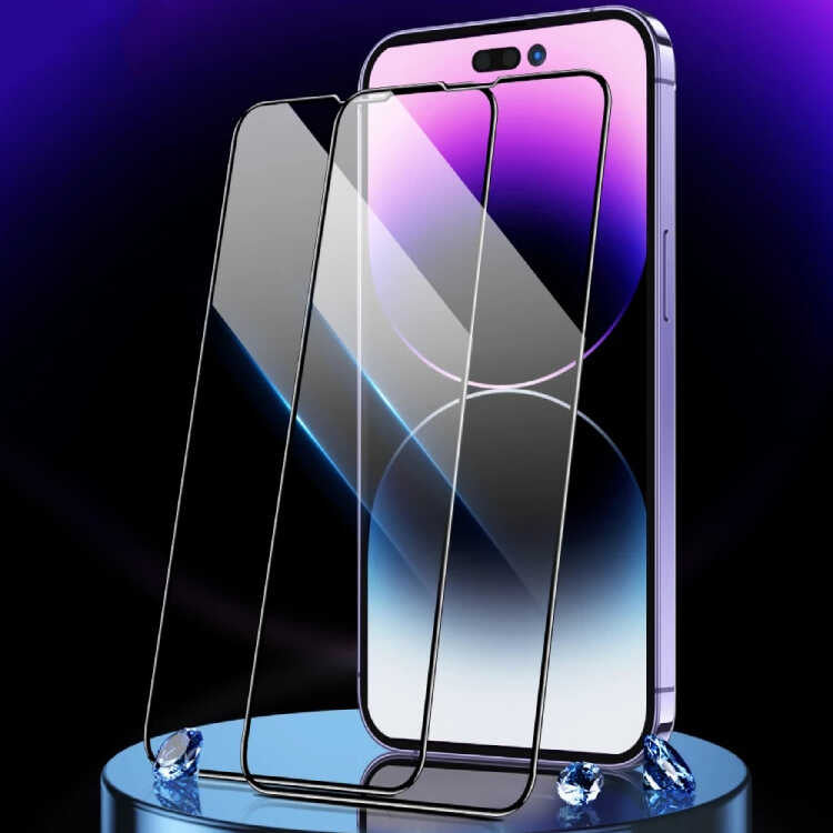 Apple iPhone 15 Plus Davin Seramik Ekran Koruyucu Siyah