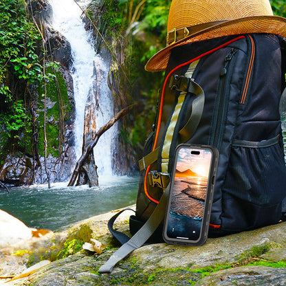 Apple iPhone 15 Plus Kılıf 1-1 Su Geçirmez Kılıf Siyah