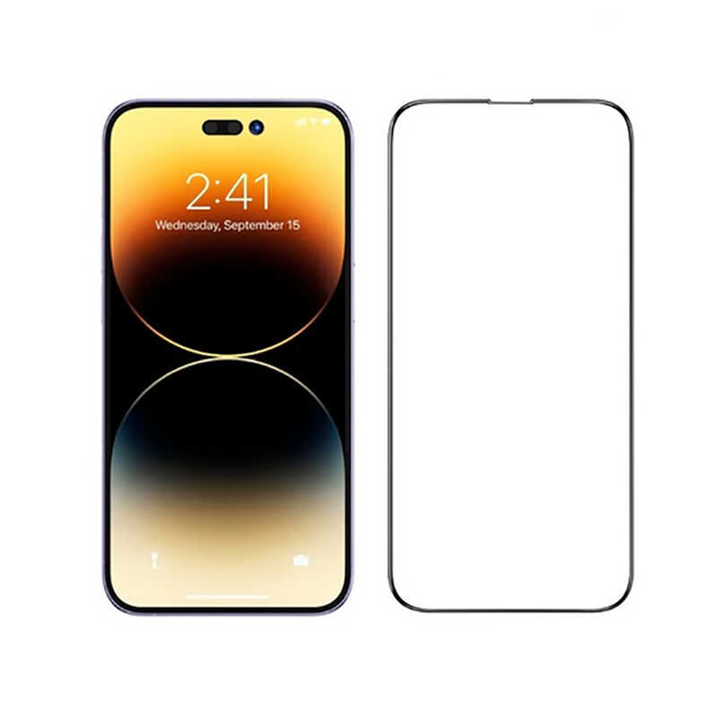 Apple iPhone 15 Pro Davin Seramik Ekran Koruyucu Siyah