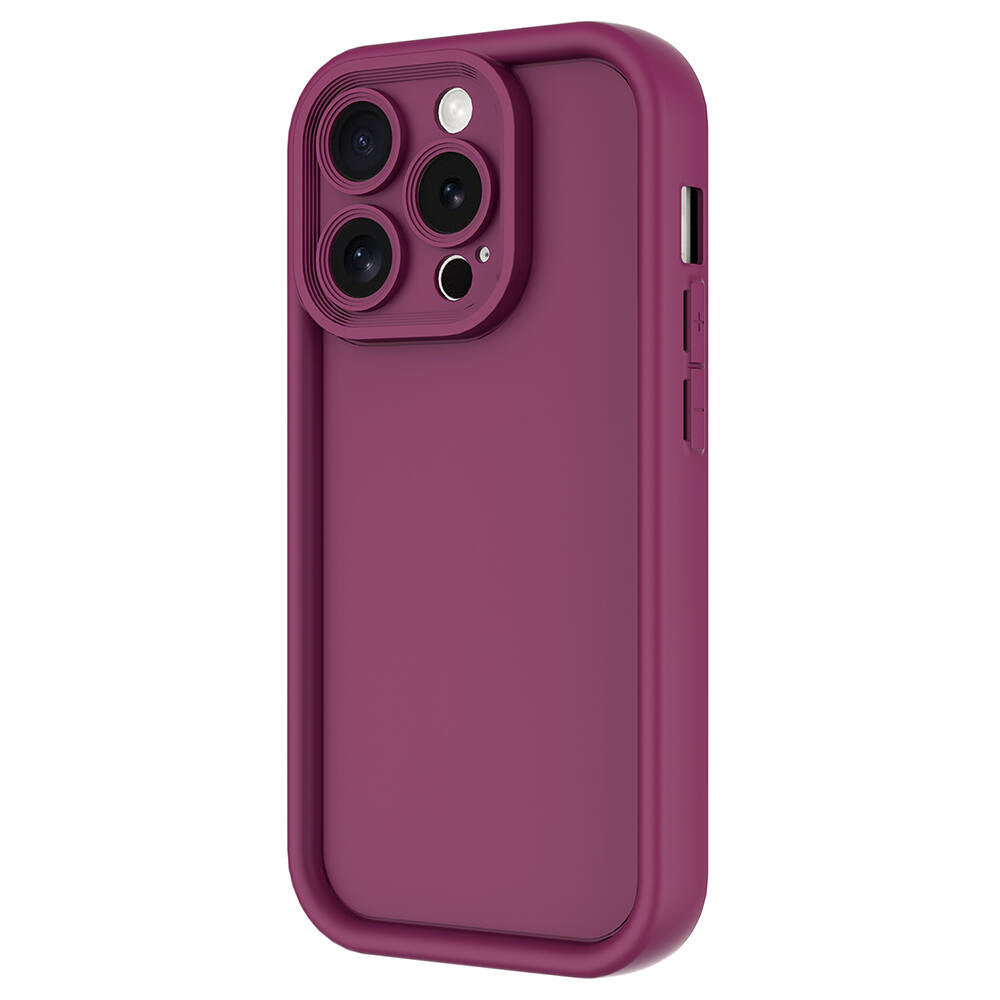 Apple iPhone 15 Pro Kılıf Kamera Korumalı Zore Ananas Kapak Siyah