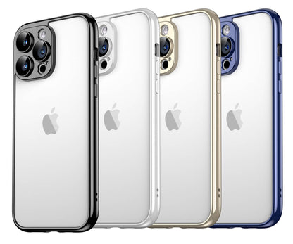 Apple iPhone 15 Pro Kılıf Zore Kamera Korumalı Bontez Bumper Siyah