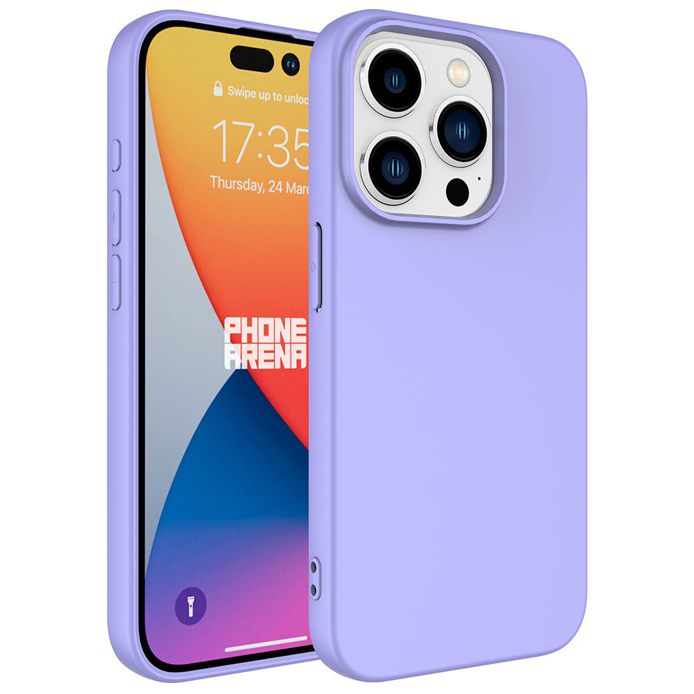 Apple iPhone 15 Pro Kılıf Zore LSR Lansman Kapak Lila