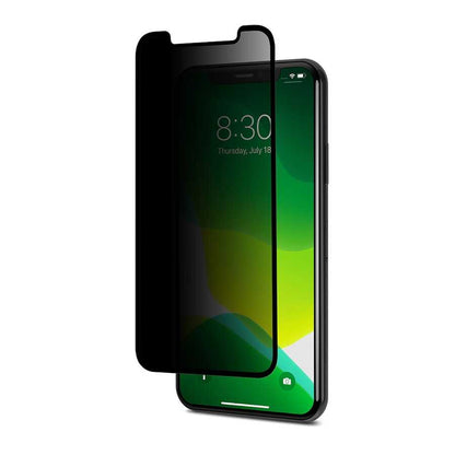 Apple iPhone 15 Pro Max Hayalet Ekran Koruyucu Davin Privacy Seramik Ekran Filmi Siyah