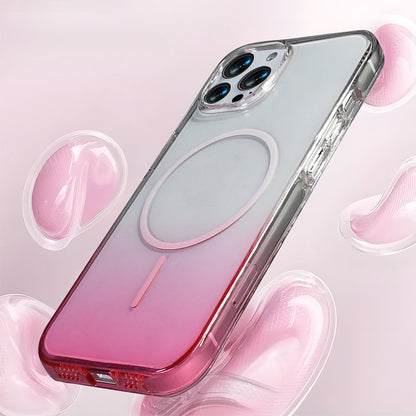 Apple iPhone 15 Pro Max Kılıf M-Safe Şarj Özellikli Zore Septik Silikon Kapak Turkuaz