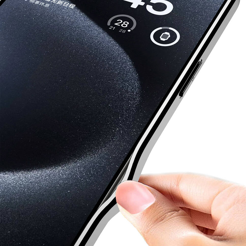 Apple iPhone 15 Pro Max Kılıf Ultra İnce Kamera Korumalı PC + Deri Arka Yüzey Zore X-Pro Kapak Siyah