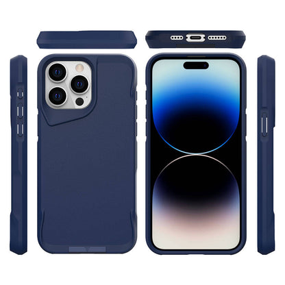 Apple iPhone 15 Pro Max Kılıf Zore Airbag Kenarlı T-Max Mat Standlı Kapak Gri