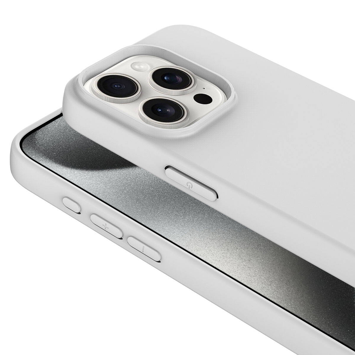 Apple iPhone 15 Pro Max Kılıf Zore LSR Lansman Kapak Siyah