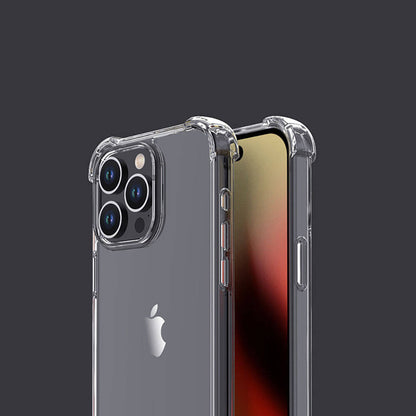 Apple iPhone 15 Pro Max Kılıf Zore Nitro Anti Shock Silikon Renksiz