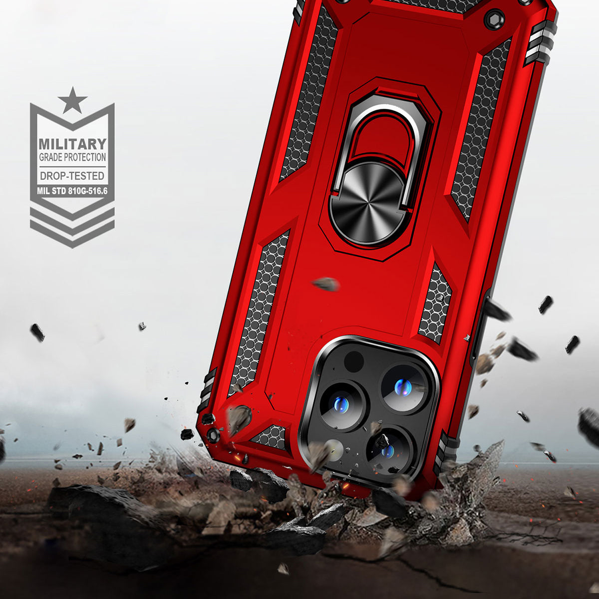 Apple iPhone 15 Pro Max Kılıf Zore Vega Kapak Mavi