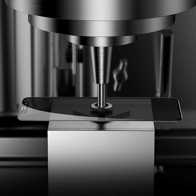 Apple iPhone 15 Pro Max Zore Kor Privacy Cam Ekran Koruyucu Siyah