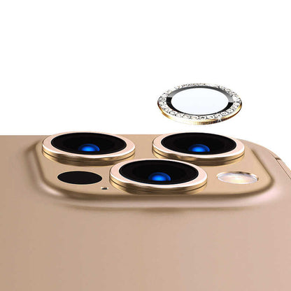 Apple iPhone 15 Pro Zore CL-06 Kamera Lens Koruyucu Titanyum