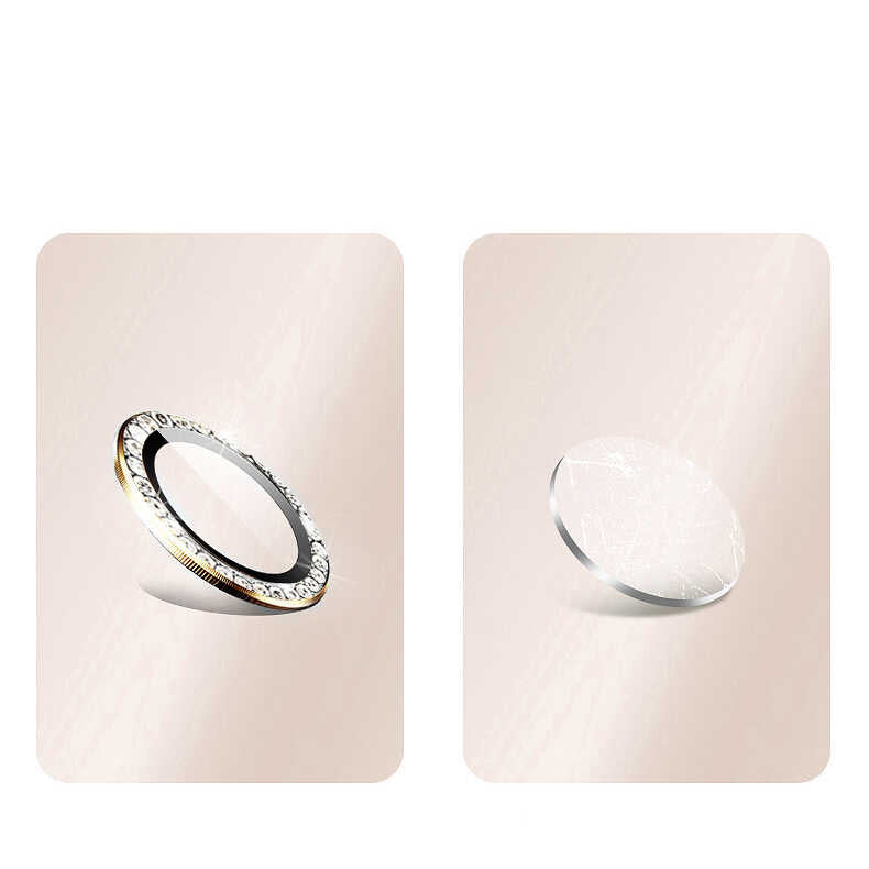 Apple iPhone 15 Zore CL-06 Kamera Lens Koruyucu Pembe